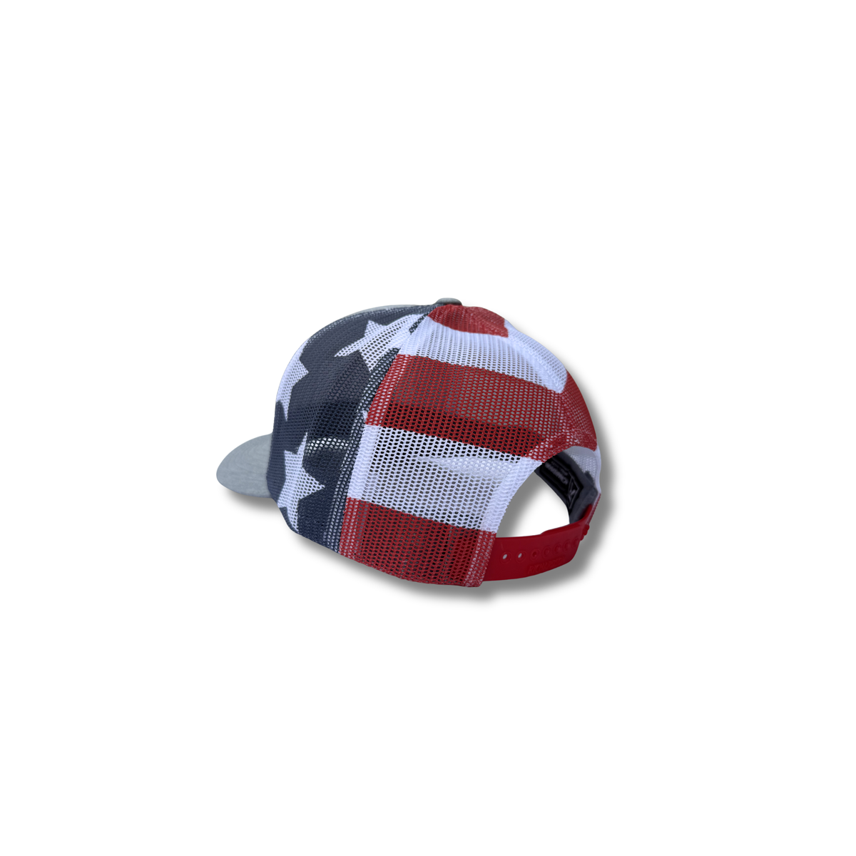 FL Livin Heather Grey Stars & Stripes Snapback Mesh hat